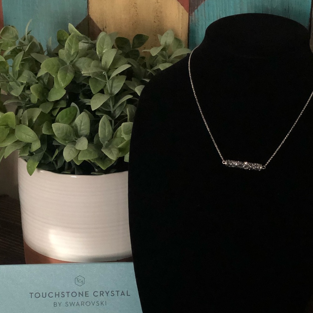 Touchstone Crystal by Swarovski Pipette Necklace